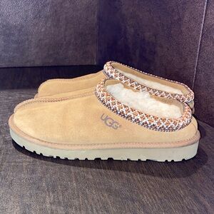 UGG Chestnut Suede Slip-Ons